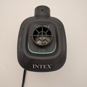Intex Quick-Fill Electric Air Pump Inflator Deflator AP639 Black Camping Gear